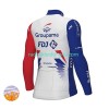 Radtrikot Winter Thermal Fleece 2022 Groupama-FDJ N001